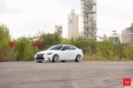 Lexus IS F on Vossen Wheels (VFS-10) 2017 года